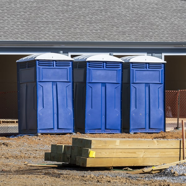 is there a specific order in which to place multiple portable toilets in Fisk Missouri